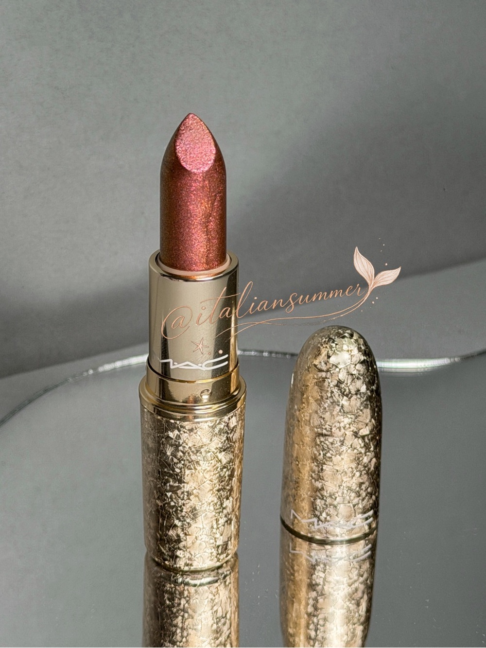 Mac Snow Ball Limited Edition Frost Lipstick Shimmer&Spice Rare Discontinued NIB - Picture 3 of 7